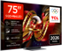 TCL SQD-Mini LED TV 75C8L, 75", 4K UHD, Google TV